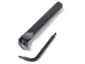 Scule de alezat dreapta cu insertii din carbura, 55° sau 80°, 10mm, pentru strung Sherline - Img 5