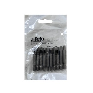 Set 10 biti Felo, seria Industrial profil HEX, E6.3, HX4.0, 50mm - Img 1