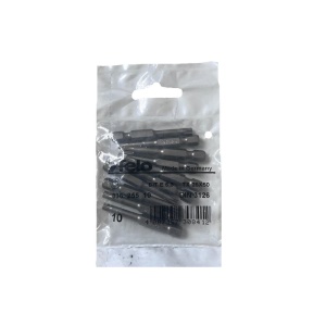 Set 10 biti Felo, seria Industrial profil Torx, E6.3, TX25, 50mm - Img 1