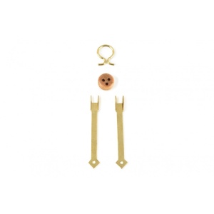 Set 10 bucati cap de berbec cu prinderi 7mm, navomodelism, Amati