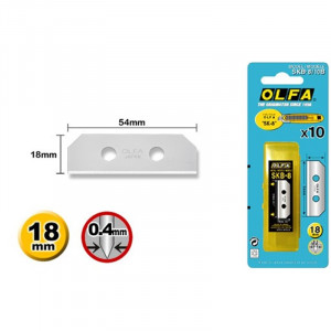 Set 10 Lame de Schimb pentru Cutter de Siguranță Olfa SKB-8/10B - Img 2