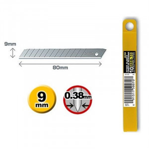 Set 10 lame segmentate 9 mm OLFA ASB-10 - Img 2
