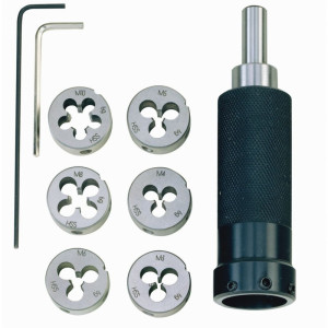 Set filiere M3 - M10, Proxxon 24082, suport inclus - Img 2