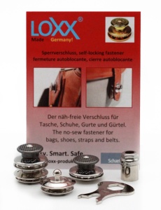 Set incuietoare Brooklyn LOXX pentru genti de piele - Img 1