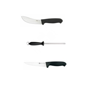Set profesional cutite macelarie Morakniv Frosts pentru jupuire si injunghiere