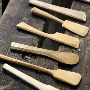 Spatula de cioplit din lemn de cires - Img 14