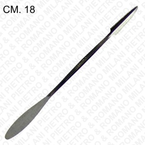 Spatula pentru sculptura in gips 18 cm, Milani Utensili - Img 2