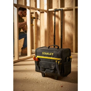 Stanley 1-97-515, geanta textila pentru scule pe roti, 18", 44.5 x 44.5 x 42cm - Img 10