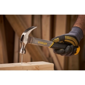 Stanley STHT0-51309, ciocan cu maner din fibra de sticla, gheara curbata, 450g - Img 8