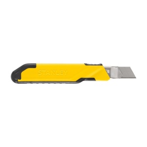 Stanley STHT10266-1, Cutter bimaterial cu blocare prin glisare, 175mm, + 3 lame segmentate 18mm - Img 2