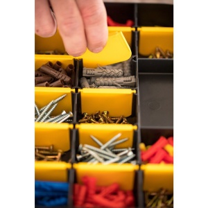 Stanley STST81680-1, organizator 11" cu 17 compartimente, 27,2 X 18,9 X 4,6 cm - Img 3