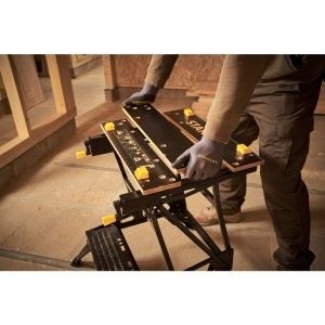 Stanley STST83400-1, Banc de lucru si menghina 2 in 1, se pliaza pentru transport usor, capacitate de pana la 250kg - Img 12