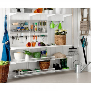 Suport simplu raft pe sina Dolle Single Slot 150mm, pentru rafturi modulare - Img 9