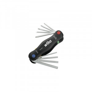 Surubelnita multifunctională Wiha PocketStar, 9 capete diferite, crom-vanadiu - Img 2
