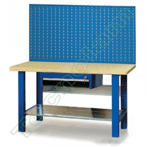 1500-10 Banc de lucru 1500mm cu blat din lemn de fag - Img 2