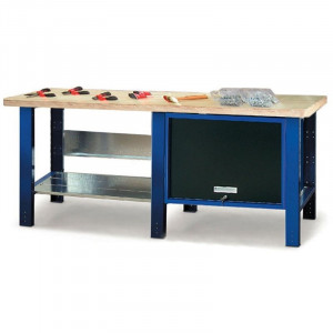 2000-18 Banc de lucru 2000 mm cu blat din lemn de fag multistrat - Img 2