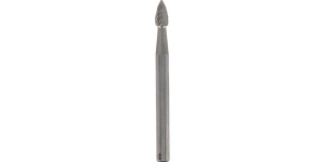 9911 Freza carbura de wolfram cu varf oval, 3.2mm, Dremel