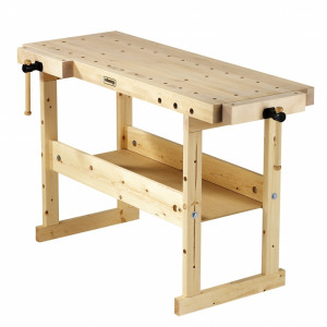 Banc de lucru pentru tamplarie NORDIC 1450 + dulap 0042, Sjobergs - Img 6