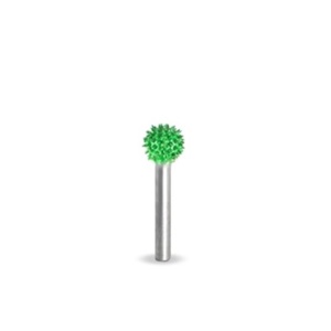 Biax sculptura lemn SABURR - Cap 1/4" forma sfera aspru