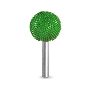 Biax sculptura lemn SABURR - Cap sferic 1" X 1" - Img 3