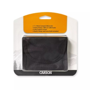Binoclu Carson Mini Scout 7x18mm pentru vanatoare si drumetii - Img 5