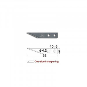 BM-1P Set lame precizie/ debavurare, NT Cutter - Img 4
