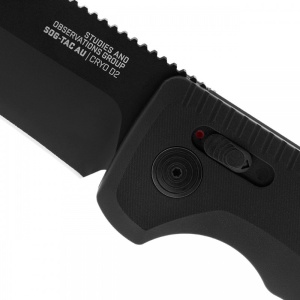 Briceag automat SOG - TAC AU – BLACK / STRAIGHT EDGE - Img 5