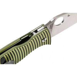 Briceag Caribbean™ G-10 Negru/Galben Sheepfoot, Spyderco - Img 7