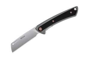 Briceag de buzunar Buck HiLine 0263GYS-B, otel D2, maner G10 si aluminiu, flipper