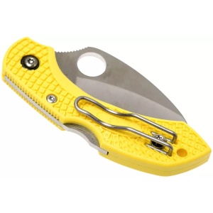 Briceag Dragonfly™ 2 Salt™ FRN Yellow Hawkbill, Spyderco - Img 3