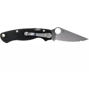 Briceag Para Military™ 2 Black G-10, Spyderco - Img 7