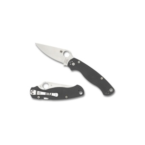 Briceag Para Military™ 2 G-10 Dark Gray Maxamet, Spyderco - Img 8