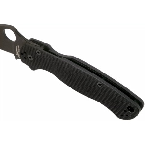 Briceag Para Military™ 2 G-10 negru / lama neagra, Spyderco - Img 6