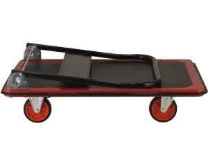 Carucior cu platforma pliabil Cargo Point max. 250kg, H 860mm, din otel - Img 5
