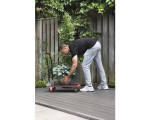 Carucior din otel cu platforma pliabil Cargo Point max. 150kg - Img 2