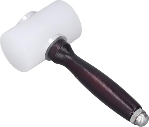 Ciocan profesional pentru lucrari de pielarie si marochinarie cap PVC, 340 gr - Img 2