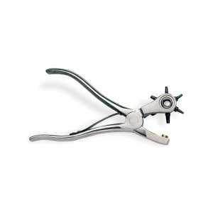 Cleste cu preducele pentru perforare piele Tandy Leather SUA - Img 2