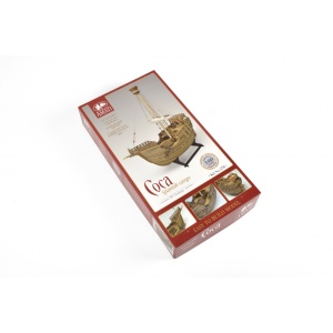 Coca, navomodel istoric Amati, Scara: 1:60, Lungime 41 cm - Img 4