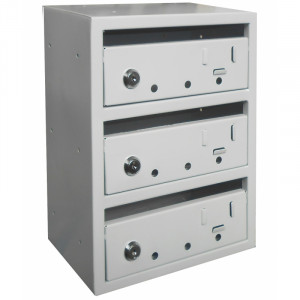 Cutie postala modulara pentru scarile de bloc 250 x 160 x 330 mm - Img 2