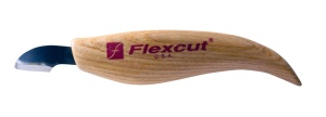 Cutit cu lama curbata pentru sculptura, Flexcut - Img 3