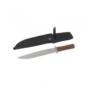 Cutit Fallkniven NL1L Frej Lam. VG10 Satin Finish Lama 250 mm Otel Laminat VG10 Maner Piele - Img 6