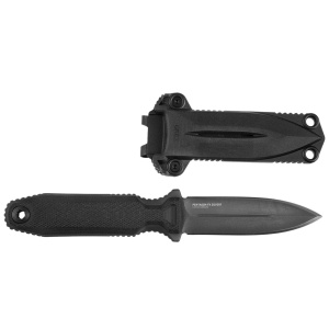 Cutit lama fixa SOG Pentagon FX - Covert - Blackout - Img 6