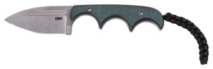 Cutit Minimalist Spear Point Green Black, CRKT - Img 11