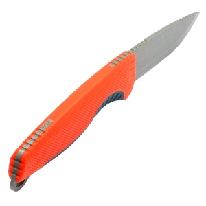 Cutit outdoor SOG Aegis FX Rescue Red Indigo, otel CRYO 4116, lama 93 mm