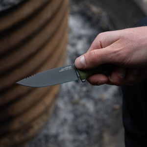 Cutit outdoor SOG Altair FX Field Green, otel CRYO CPM S35VN, lama 86 mm - Img 11