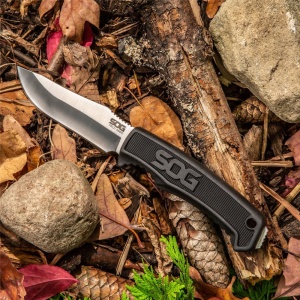 Cutit outdoor SOG Field Knife, otel 7Cr17MoV, lama Clip Point 102 mm - Img 22