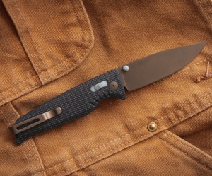 Cutit pliabil SOG Altair XR Squid Ink 12-79-01-57, lama Drop Point 154CM Satin, XR Lock, Thumb Stud, maner GRN Squid Ink, EDC Ultralight - Img 10