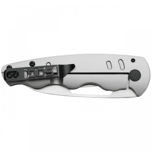 Cutit pliabil SOG Escape FL 14-52-01-57, lama Drop Point 8Cr13MoV, Frame Lock, maner din otel inoxidabil, EDC Rescue Folder - Img 15