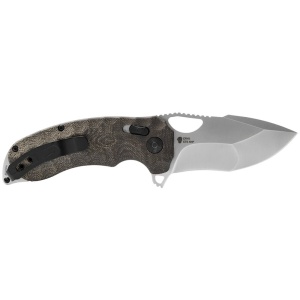 Cutit pliabil SOG Kiku XR Satin, lama CTS XHP, XR Lock, maner Micarta, design Kiku Matsuda - Img 20