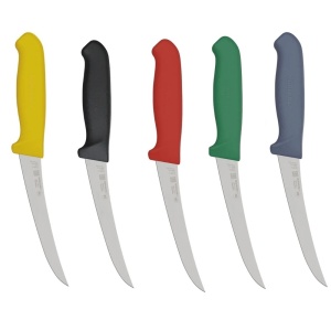 Cutit profesional pentru dezosat Morakniv CB6F-PUG, lama curba flexibila 158 mm - Img 7
